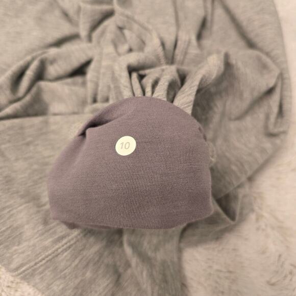 Lululemon Superb Pants Women  Heathered Gray Vitasea Yoga Joggers Athleisure 10 - Picture 14 of 14